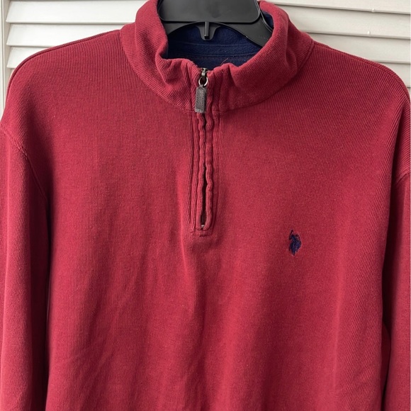 EUC U.S. Polo Assn. Pullover Sweater (L) - Picture 4 of 5